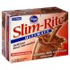 Kroger slim-rite ultimate, creamy milk chocolate Calories