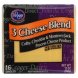 Kroger process cheese product singles, 3 cheese blend Calories