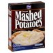 potatoes instant, mashed