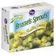 brussels sprouts frozen