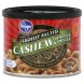 Kroger cashews halves & pieces, lightly salted Calories