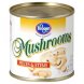 Kroger mushrooms pieces & stems Calories