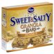 sweet & salty granola bars chewy, peanut dipped in peanut butter coating