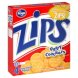 Kroger zips party crackers Calories