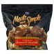 Kroger meals made simple meatballs oven baked, homestyle Calories
