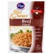 rice & sauce beef flavor