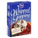 whipped topping mix