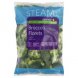 Safeway broccoli florets steam in bag Calories