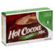 Safeway hot cocoa mix rich chocolate, fat free Calories