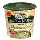quick & natural soups, potato leek