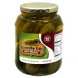 spicy pickles crunchy dill