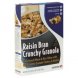 Safeway granola crunchy, raisin bran Calories