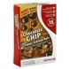 Safeway chewy granola bars chocolate chip, family pack Calories
