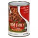 hot chili con carne with beans