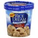 Rice Dream supreme frozen dessert non-dairy, vanilla gingersnap Calories