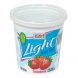 Stop & Shop light yogurt non fat blended strawberry Calories