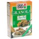 Stop & Shop granola with raisins low fat Calories