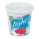 Stop & Shop light yogurt non fat blended raspberry Calories
