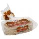Stop & Shop sandwich rolls thin, 100% whole wheat, pre-sliced Calories