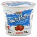 Stop & Shop fruit on the bottom yogurt low fat strawberry Calories