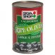 Stop & Shop ripe olives large pitted Calories