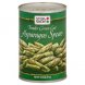 Stop & Shop asparagus whole spears Calories