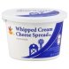 Stop & Shop cream cheese spread whipped Calories