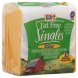 Stop & Shop cheese product pasteurized process, american, singles, yellow Calories