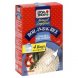 rice boil-in-bag, enriched pre-cooked, natural long grain