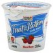 Stop & Shop fruit on the bottom lowfat yogurt mixed berry Calories