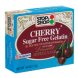 Stop & Shop sugar free gelatin dessert cherry Calories