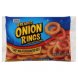 Stop & Shop onion rings breaded Calories