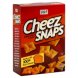cheez snaps baked snack cracker