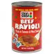 beef ravioli