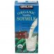 organic soy milk vanilla
