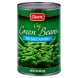 green beans cut, no salt added
