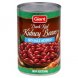 Giant Supermarket kidney beans dark red, no salt added Calories