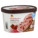 Giant Supermarket ice cream light, churn style, strawberry Calories