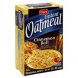 Giant Supermarket instant oatmeal cinnamon roll Calories