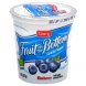 Giant Supermarket lowfat yogurt fruit on the bottom, blueberry Calories