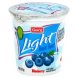Giant Supermarket light nonfat yogurt blueberry Calories