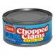 chopped clams in clam juice