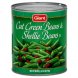 cut green beans & shellie beans