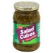 Giant Supermarket salad cubes sweet pickles Calories