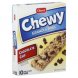 Giant Supermarket granola bars chewy, chocolate chip Calories