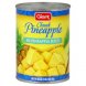 Giant Supermarket chunk pineapple Calories