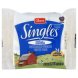 cheese food pasteurized process, singles, white