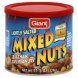 Giant Supermarket mixed nuts lightly salted Calories