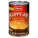 Giant Supermarket sandwich sauce sloppy-joe Calories