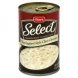 Giant Supermarket select soup new england style clam chowder Calories